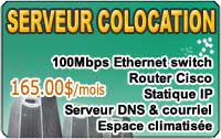 Colocation de serveur
